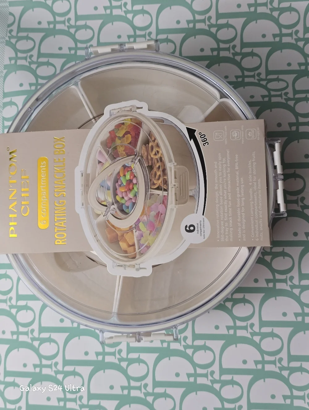 Phantom Chef compartment rotating